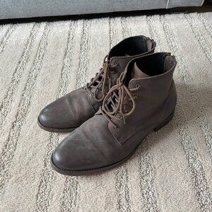 AllSaints Snare Boot Brown
